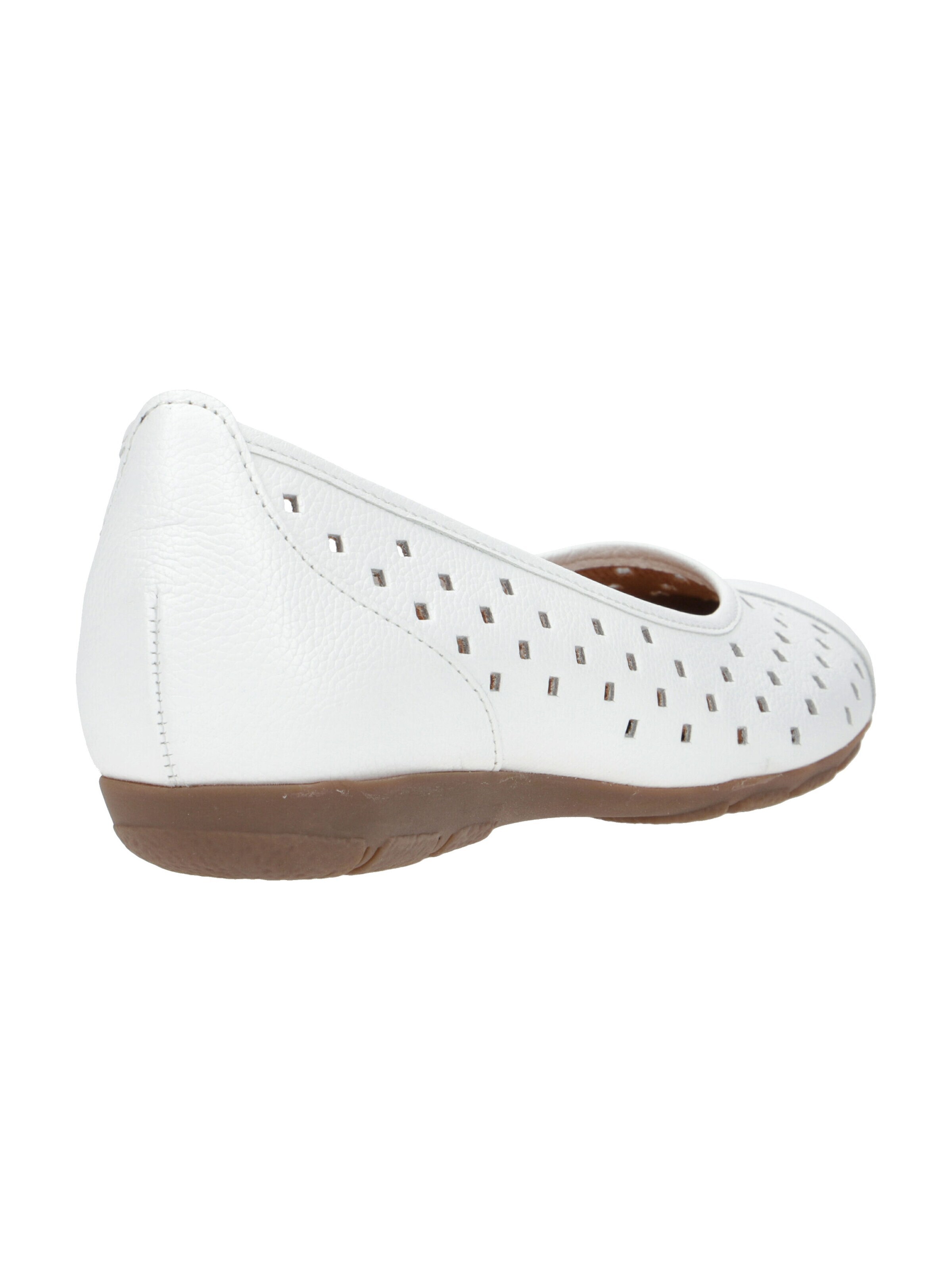 GABOR Ballet Flats in White
