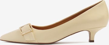 Escarpins Kazar en beige : devant