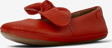 CAMPER Ballerinas 'Right' in Rot: Vorderseite