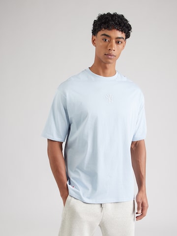 NEW ERA T-shirt 'NEYYAN' i blå: framsida