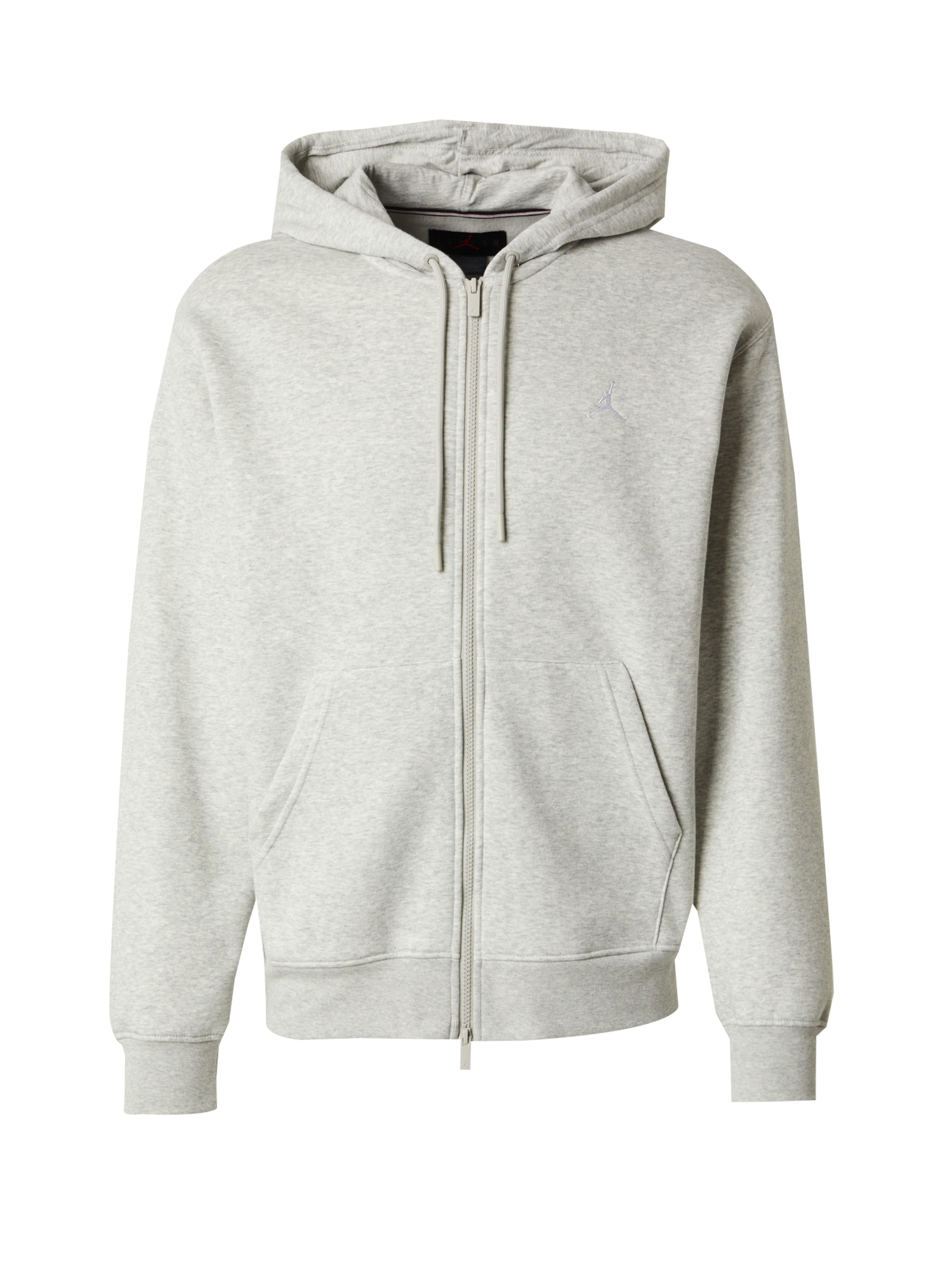 Jordan Tepláková bunda 'BRKLN' - Sivá: predná strana