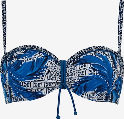 OLYMPIA Bikinitoppi koossa 75/A värissä marine / kuninkaallisen sininen / valkoinen, Tuotenäkymä