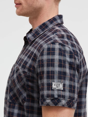 Regular fit Camicia di CAMP DAVID in blu