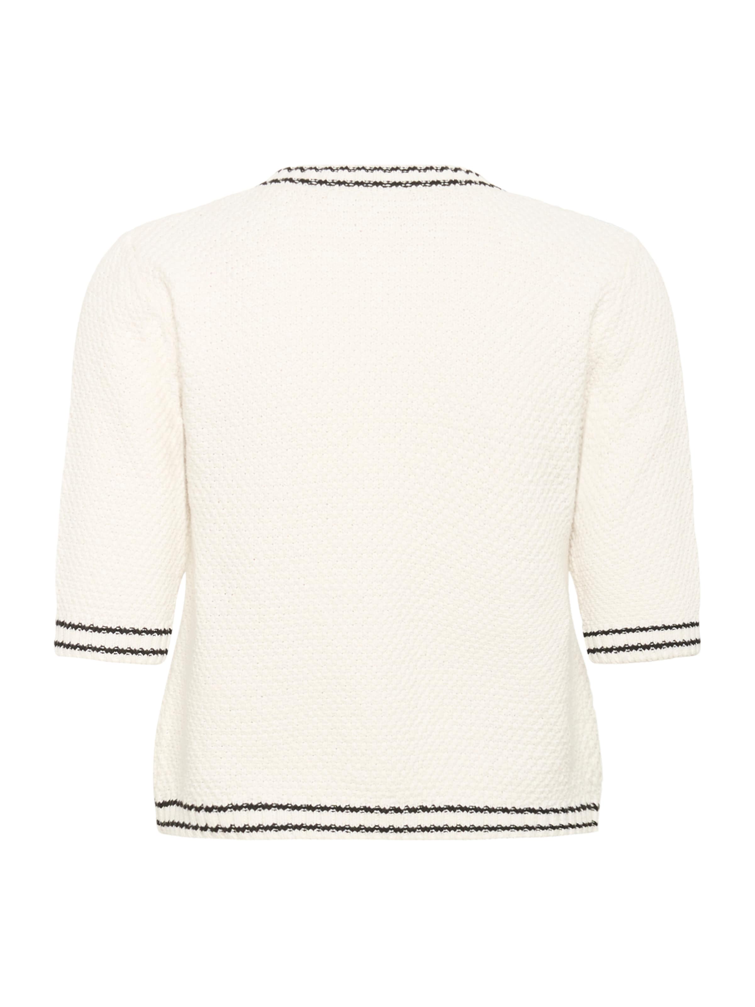 Kaffe Knit cardigan in White