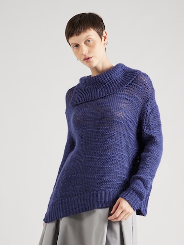 Sisley Sweter w kolorze niebieski: przód
