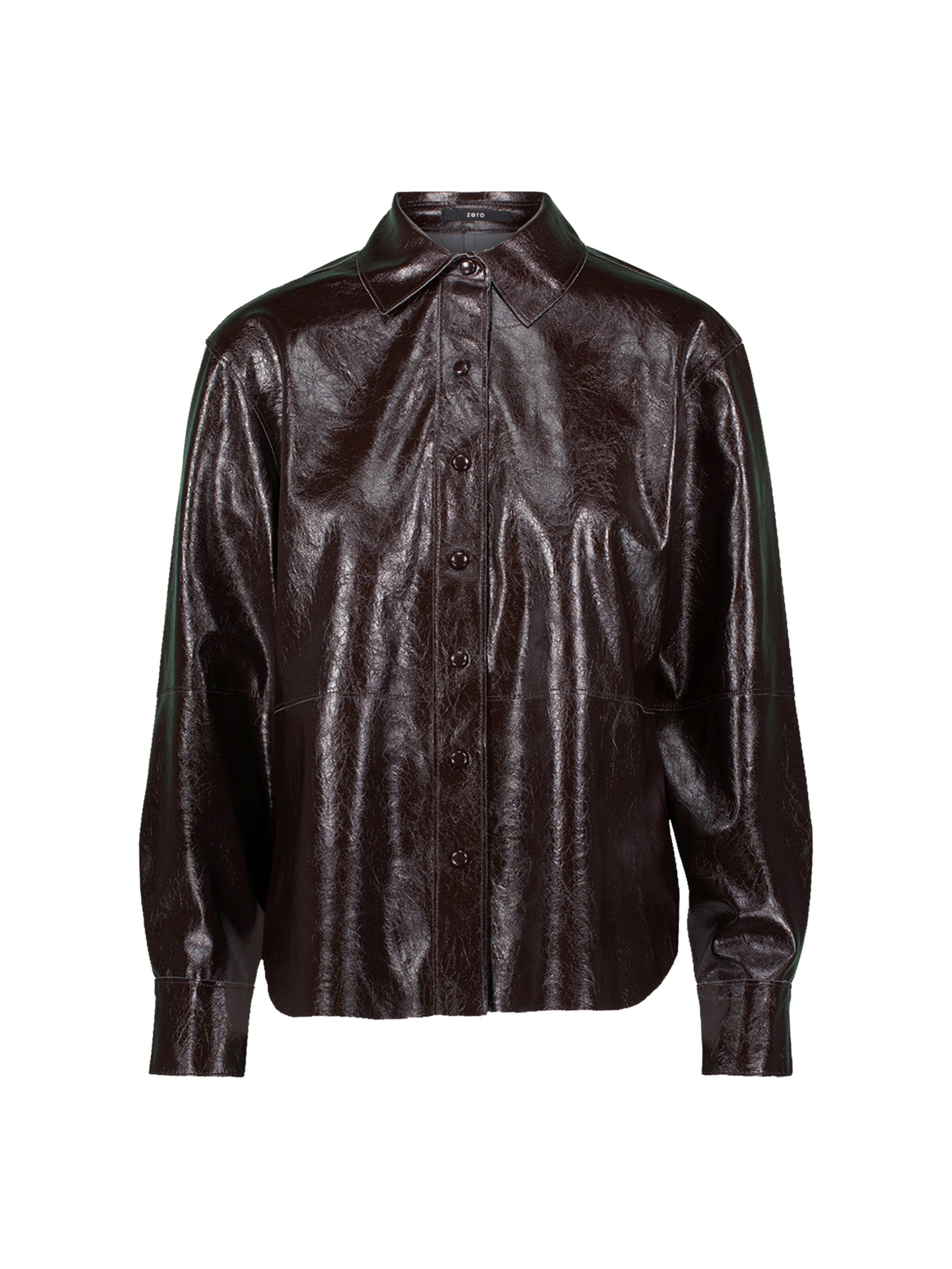 zero Blouse in Rood: voorkant