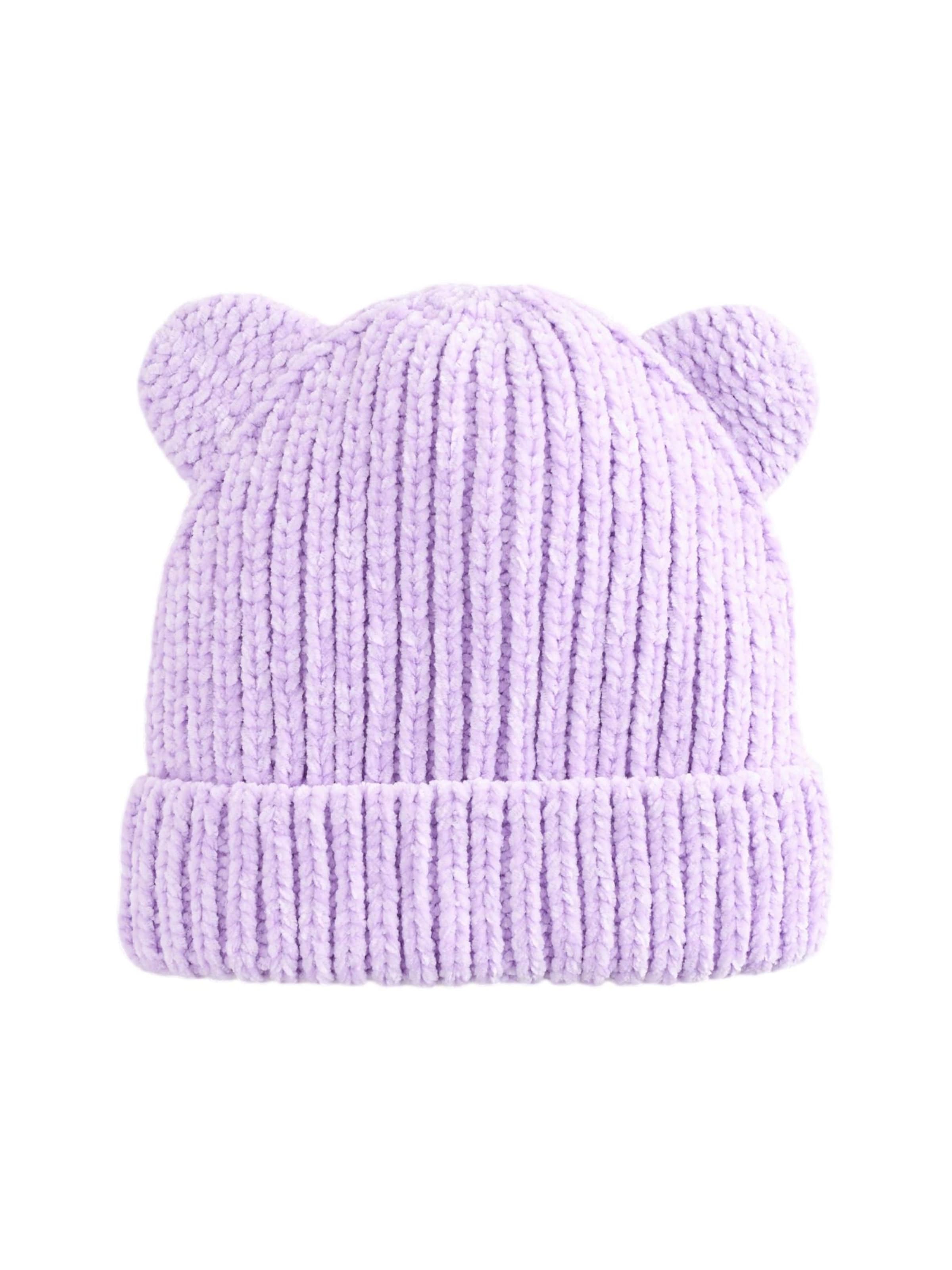 Next Čepice – fialová: přední strana