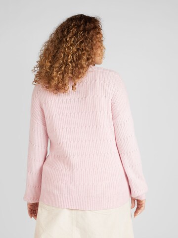 Cardigan 'KATIA' ONLY Carmakoma en rose