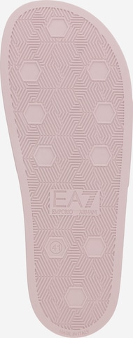 EA7 Emporio Armani Strand-/badschoen in Roze