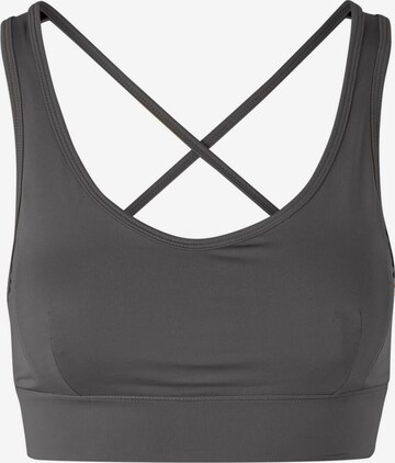 Kismet Yogastyle Bustier Sport-BH in Grau: predná strana