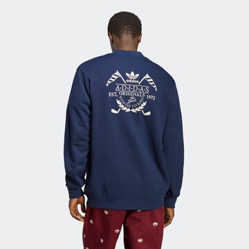 ADIDAS ORIGINALS Sweatjacke 'Graphics Archive' in Blau