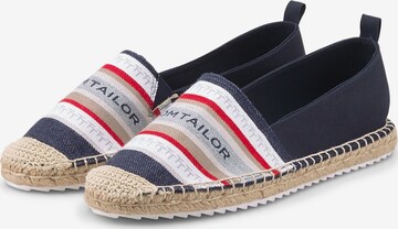 TOM TAILOR Espadrilles in Blau