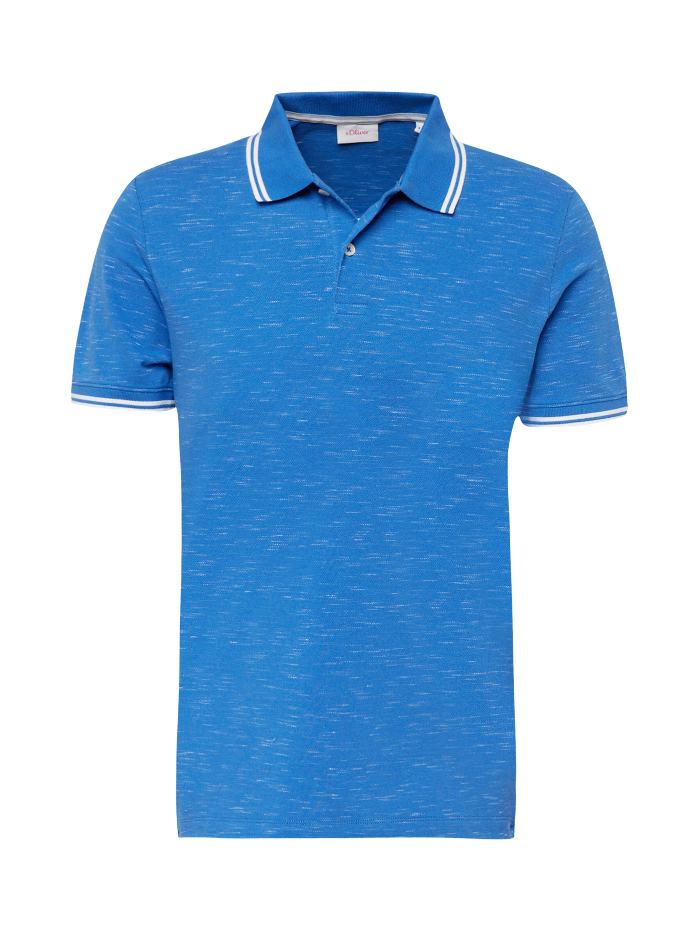 s.Oliver Poloshirt in Blau: Vorderseite