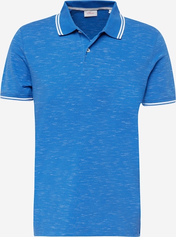 s.Oliver Poloshirt in Blau: Vorderseite
