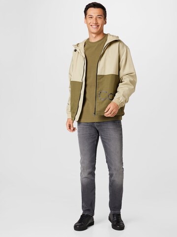 Calvin Klein Jeans - Chaqueta de entretiempo en verde