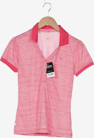 PUMA Poloshirt XS in Pink: predná strana