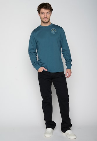 GREENBOMB Shirt 'Bike Adventure' in Green