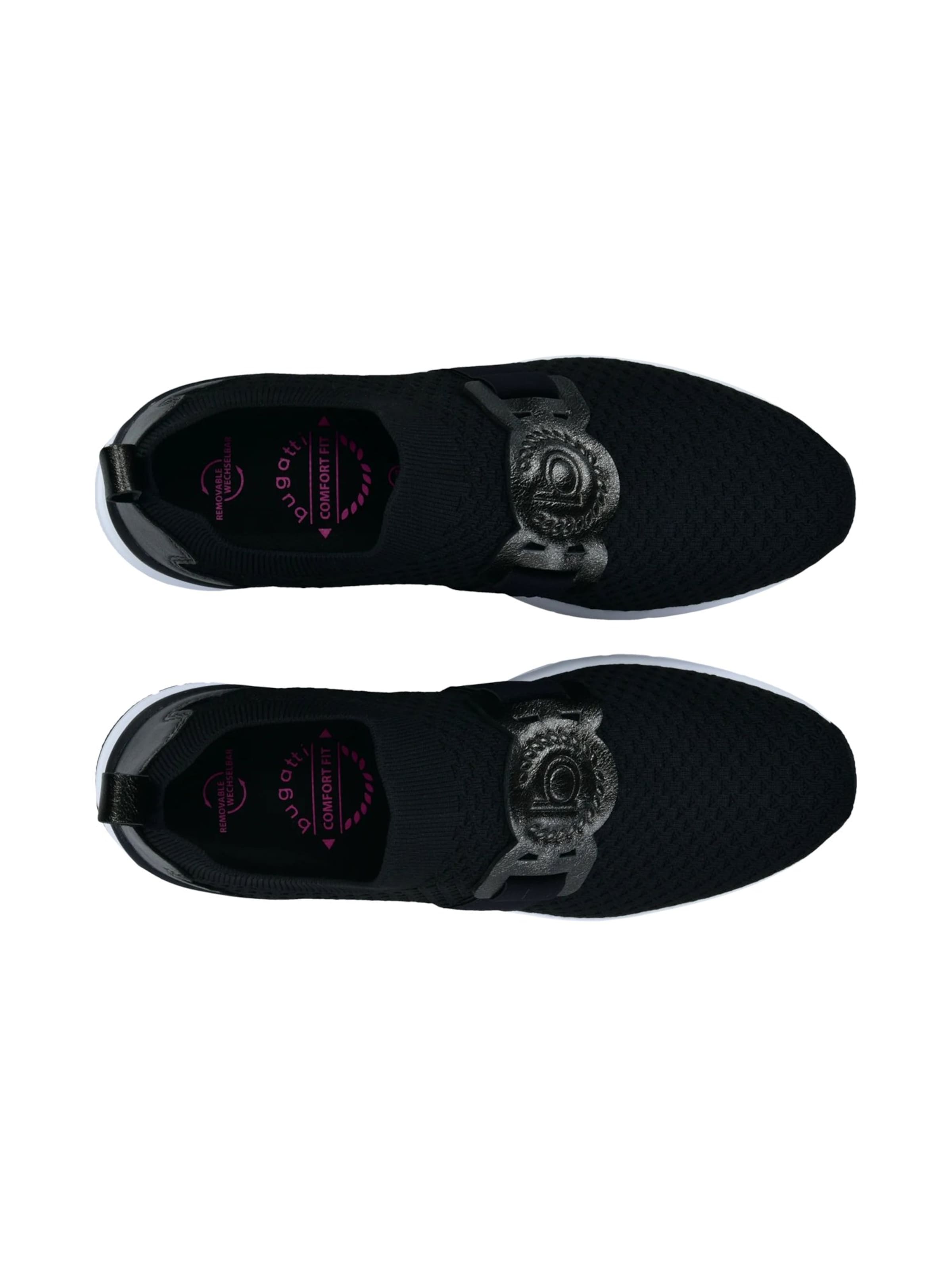 Slip on bugatti en noir