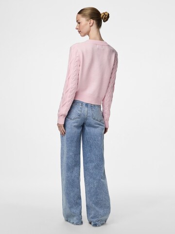 PIECES Cardigan 'PCSOFIA' i pink