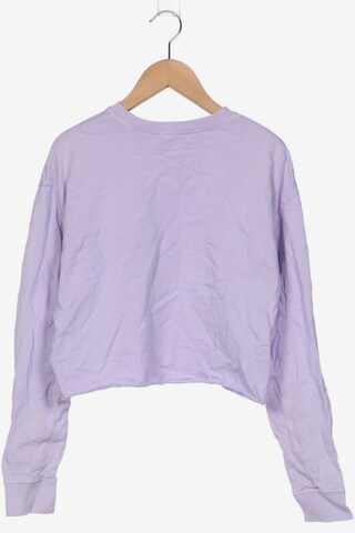 TOPSHOP Sweatshirt & Zip-Up Hoodie in XS in Purple