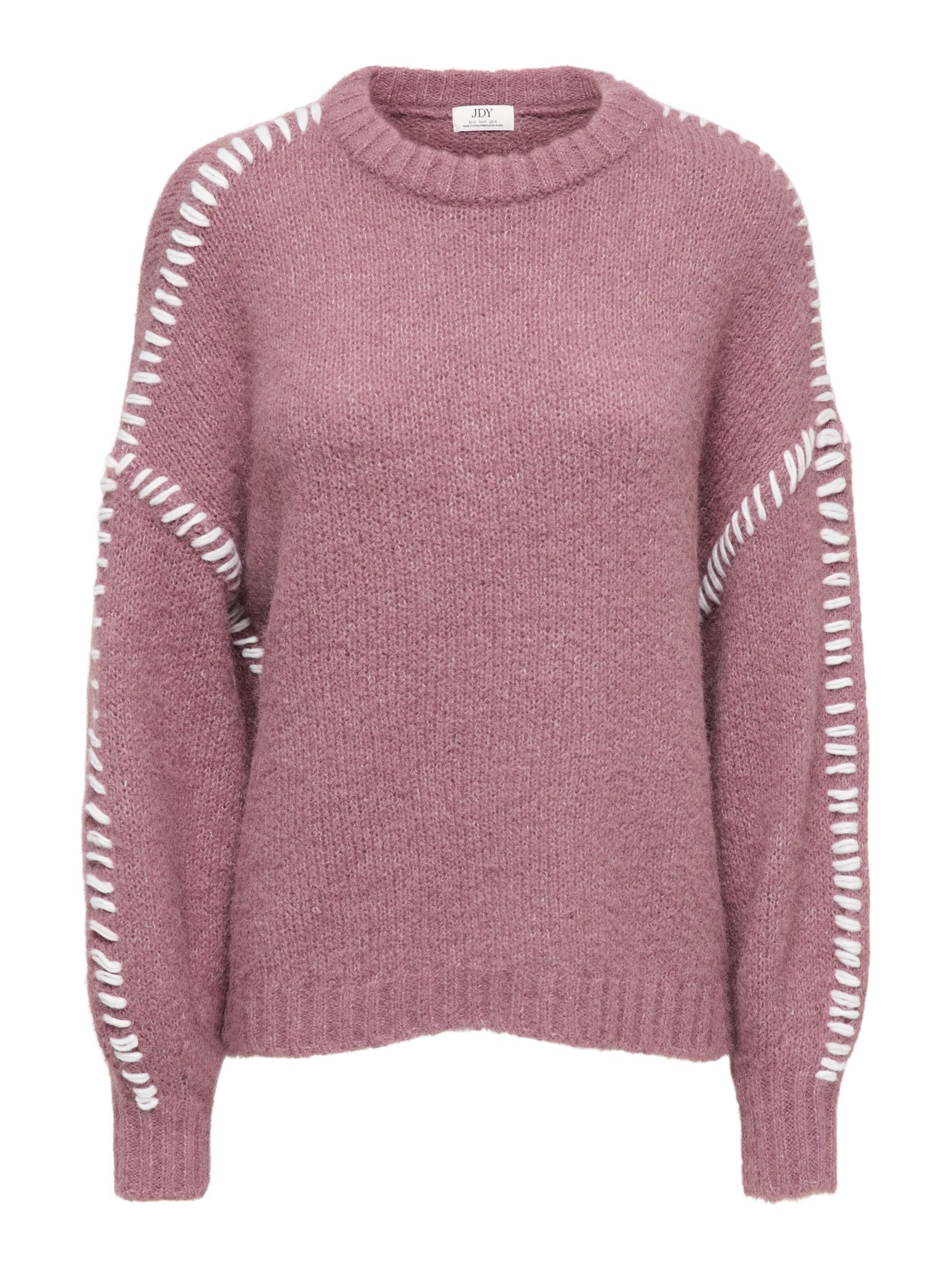 JDY Sweater 'JDYZoey' in Purple: front