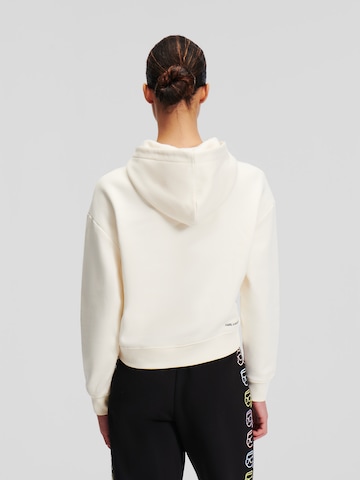 Karl LagerfeldSweater majica 'Ikonik' - bijela boja