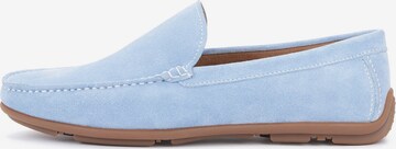 Mocassin Kazar en bleu : devant