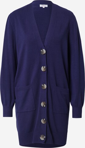 s.Oliver Knit Cardigan in Blue: front