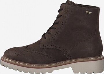 Bottines à lacets s.Oliver en marron