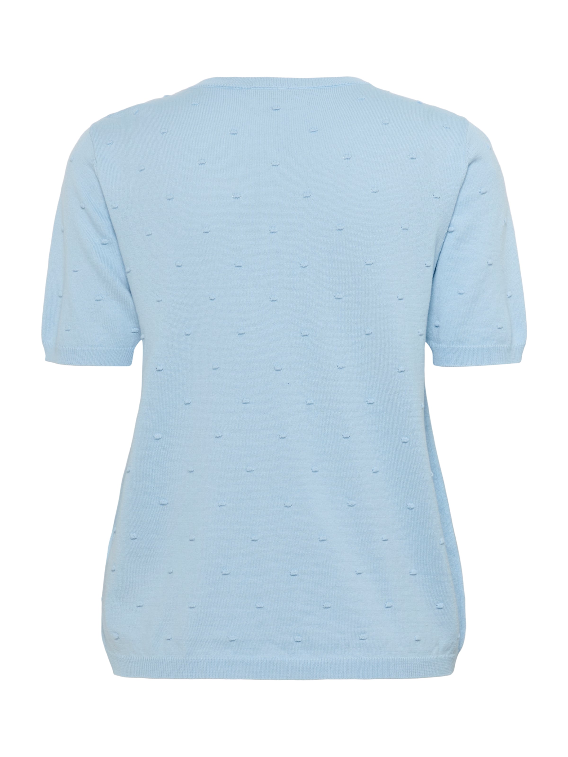 Pull-over 'Hanne' Cream en bleu