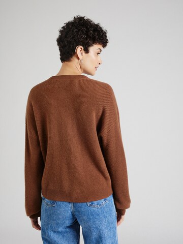 TOMMY HILFIGER Knit Cardigan in Brown