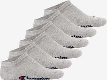 Champion Authentic Athletic Apparel Socks in Grey: front