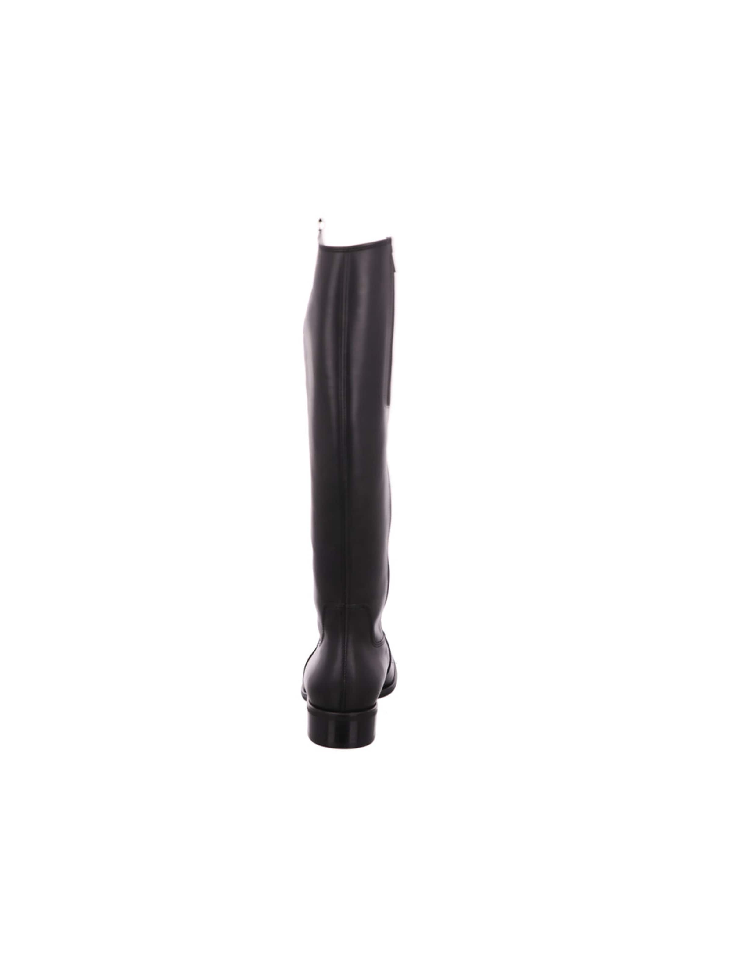 GABOR Kozačky 'Weitschaftstiefel Damen 8035.04.005 Glattleder in schwarz' – černá