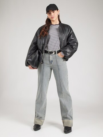 ROUGE EDIT Широкий Джинсы в Синий