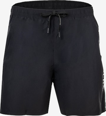 ARMANI EXCHANGE Rövid fürdőnadrágok - fekete: elől