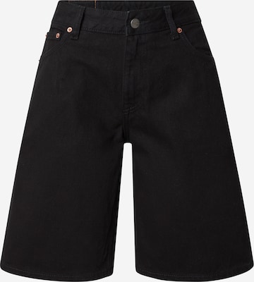 juoda Dr. Denim Laisvas Džinsai 'Lea': priekis