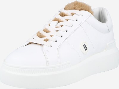 BOGNER Platform trainers 'HOLLYWOOD' in Brown / White, Item view