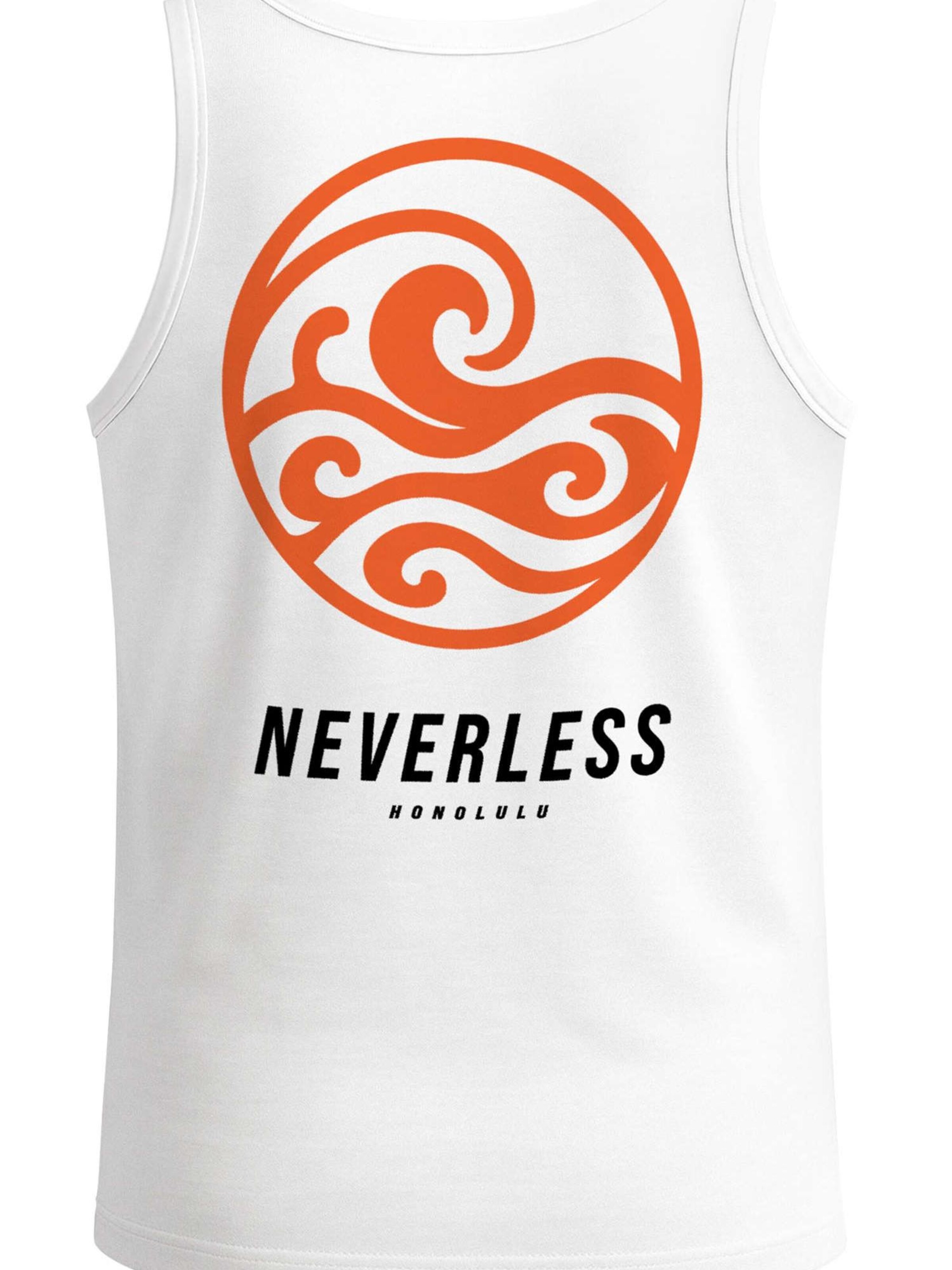 Neverless Shirt 'Wave' in White