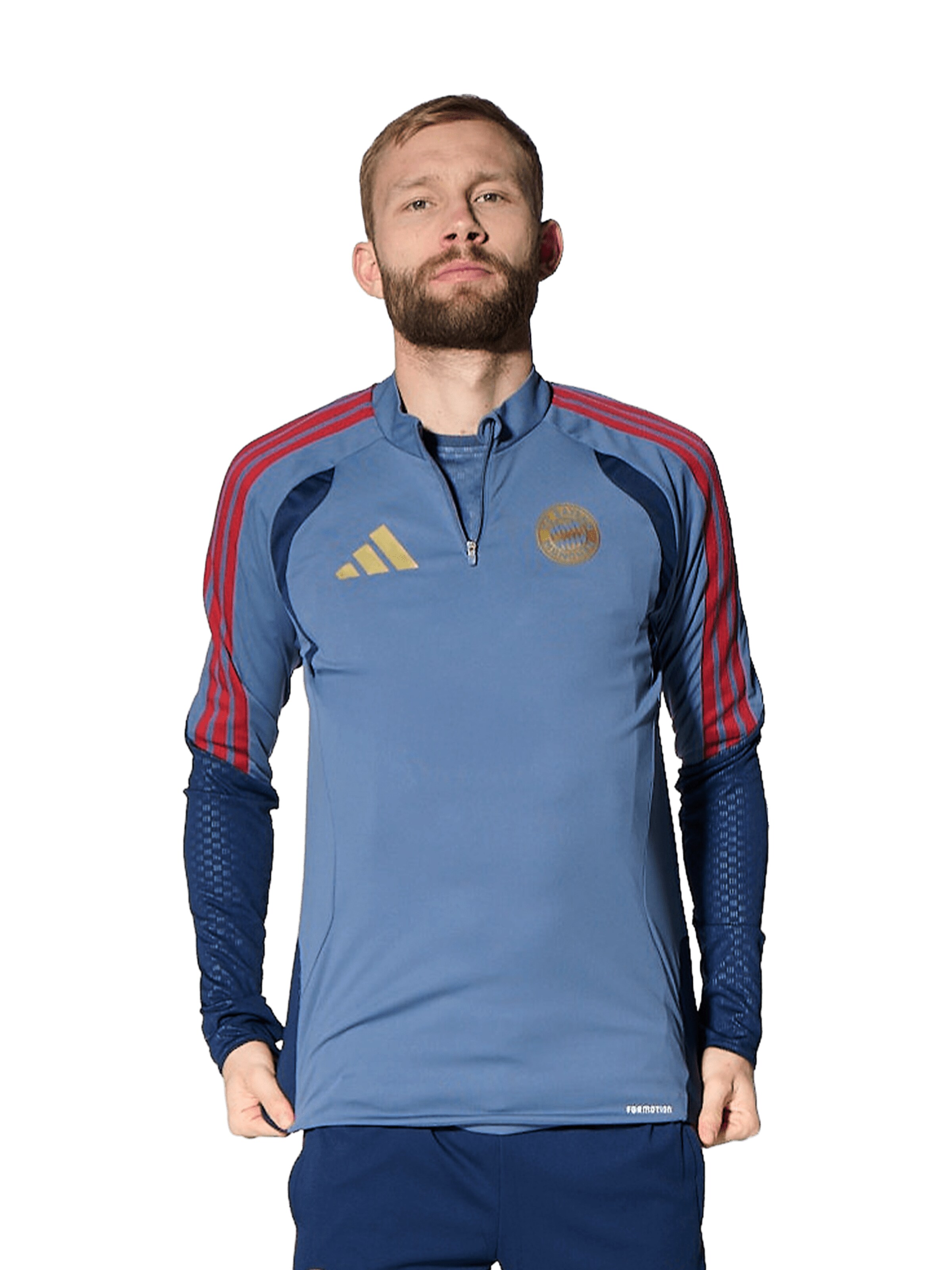 ADIDAS PERFORMANCE Shirt in Blue: front