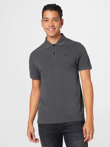 BOSS Regular Fit Poloshirt 'Prime' in Grau: predná strana