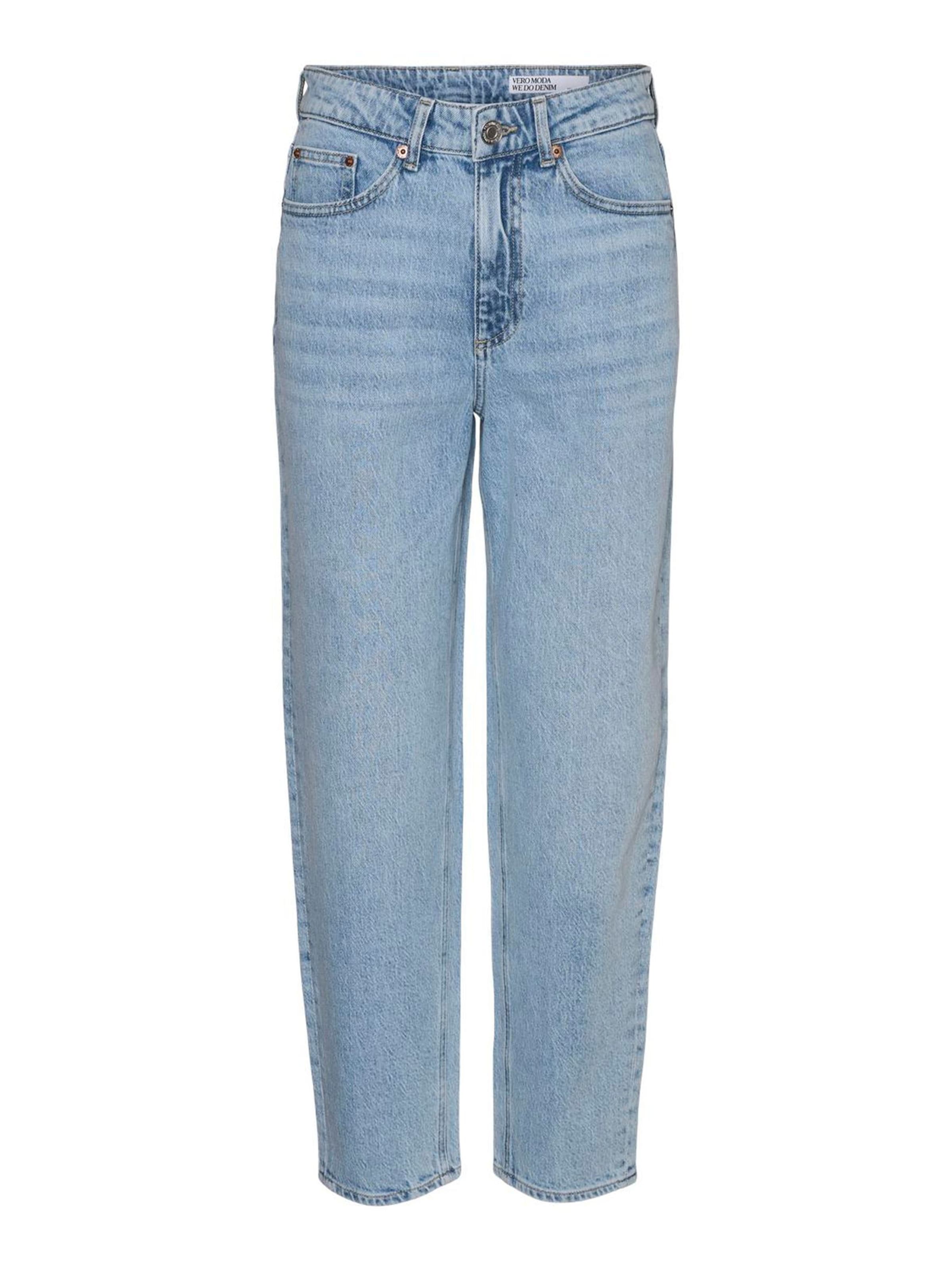 Vero Moda Curve Štandardný strih Džínsy 'VMCTESSA' - Modrá: predná strana