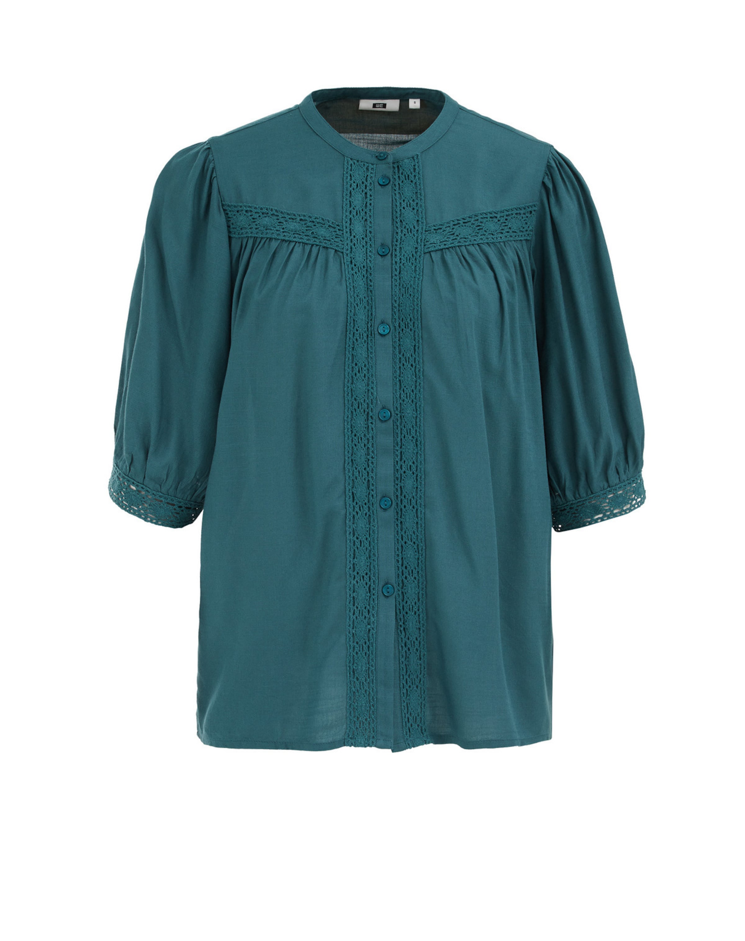 WE Fashion Блузка в Зеленый: спереди