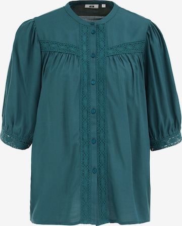 WE FashionBluza - zelena boja: prednji dio