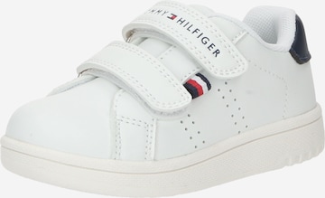 TOMMY HILFIGER Sneaker i vit: framsida