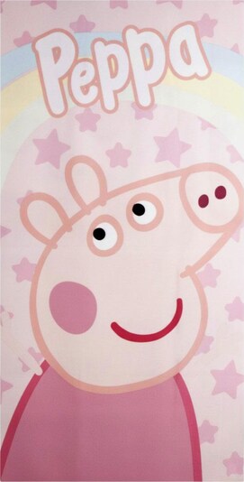 DISNEY Strandtuch 'Peppa Pig Polyester-Handtuch' in 70x140 cm in mischfarben, Produktansicht
