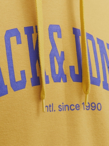 JACK & JONES Sweatshirt 'Josh' in Gelb