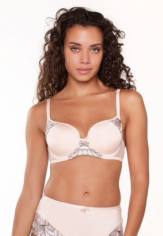 LingaDore T-shirt Bra in Pink: front