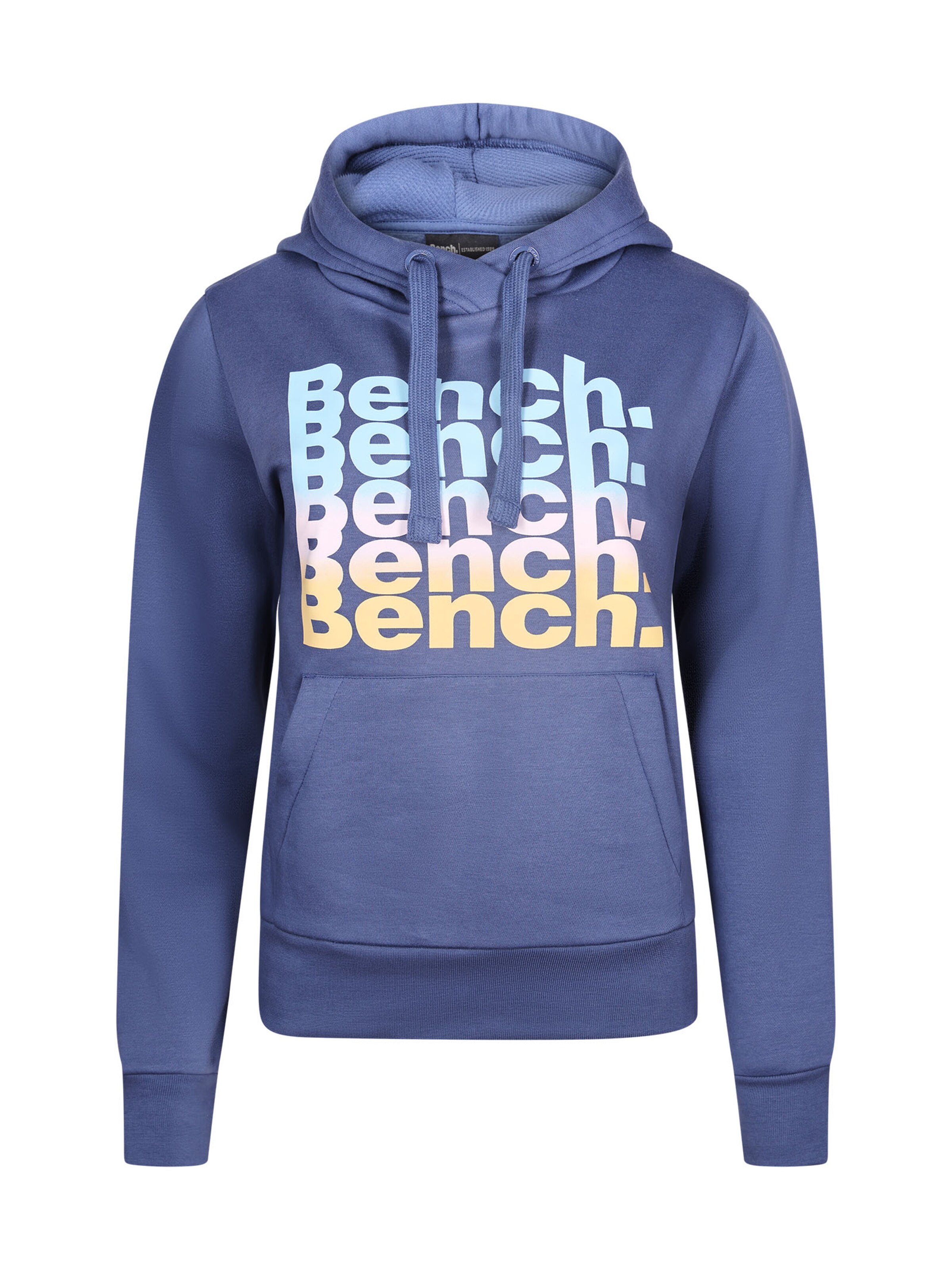 BENCH Sweatshirt in Blau: Vorderseite