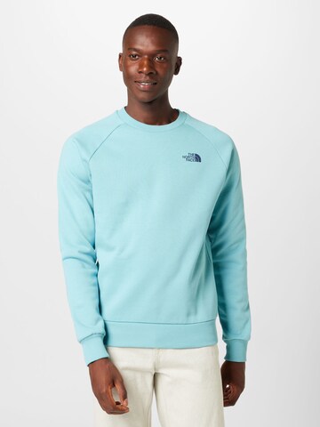 THE NORTH FACE Sweatshirt 'REDBOX' i blå: forside