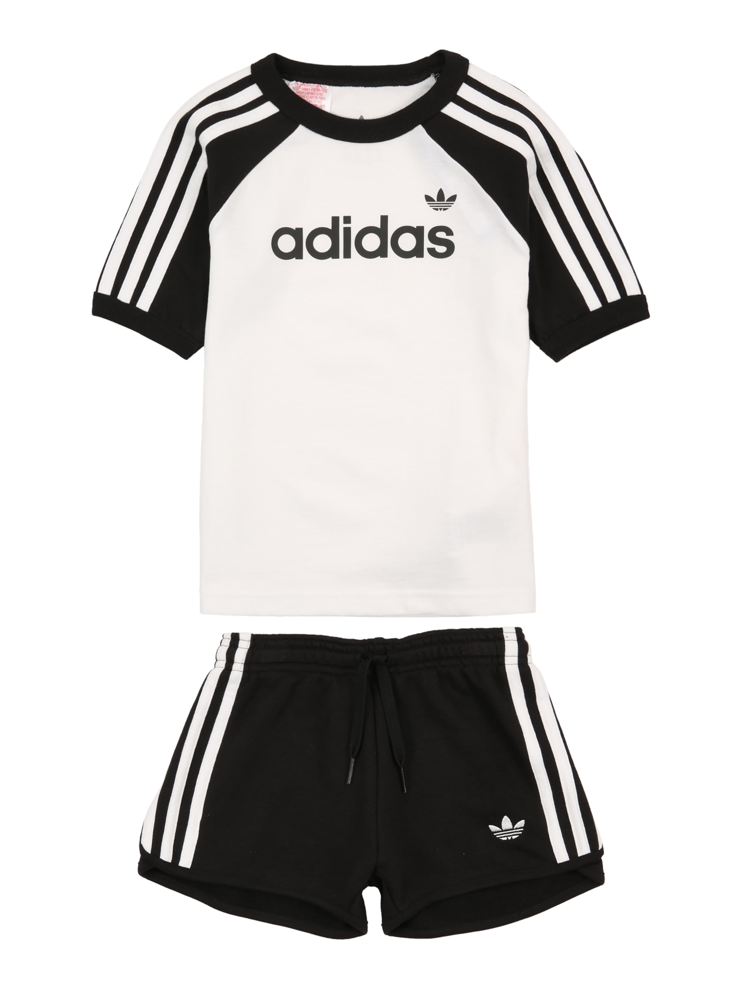 ADIDAS ORIGINALS Joggingová souprava – černá: přední strana